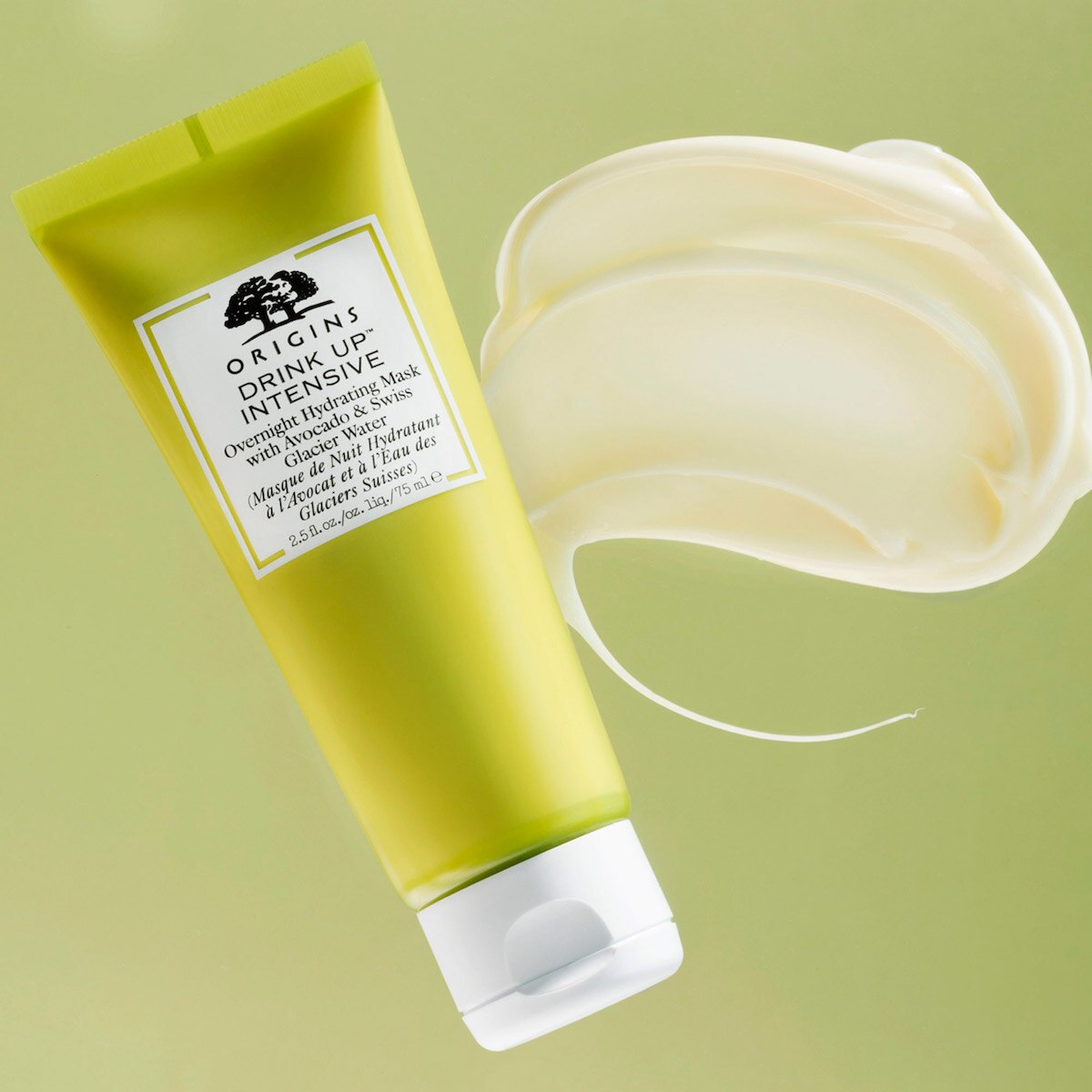 DRINK UP&trade; INTENSIVE OVERNIGHT HYDRATING MASK WITH AVOCADO & GLACIER WATER 75ML